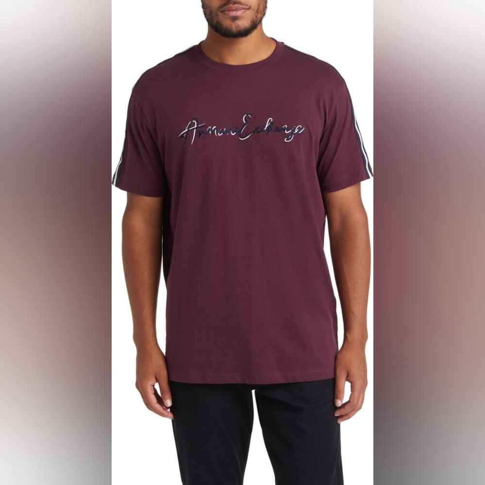 Armani Exchange Exchange Signature Graphic T-Shirt